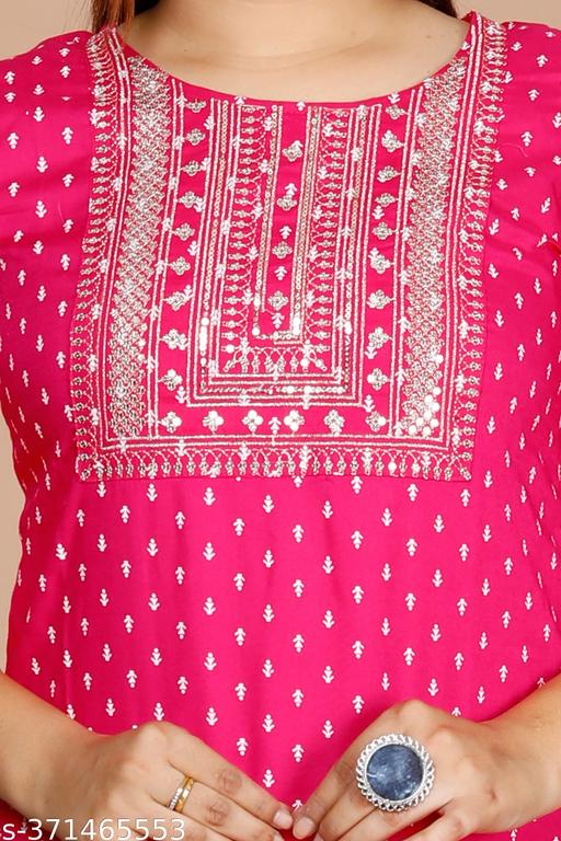 pink kurti - amamestyle