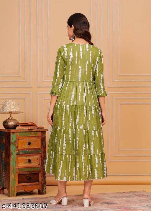 Women Embroidered  Anarkali kurti - amamestyle