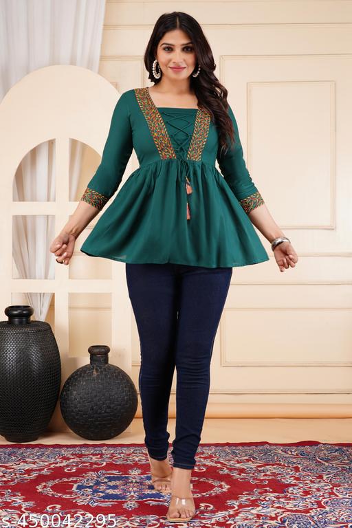 Embroidery Top - amamestyle