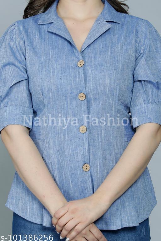 Flaunt Stylish Collar neck top - amamestyle