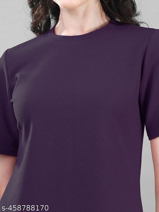 PARIDHAN Casual & Chic Women's Round Neck Matching Sets - amamestyle