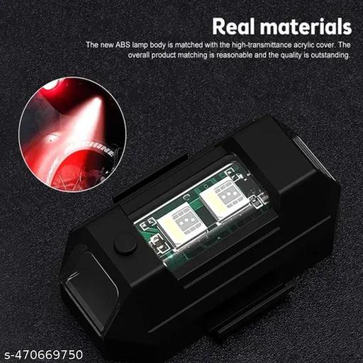  Plastic Universal Helmet Light for Safety Signal Aircraft Blinking Strobe Multipurpose Waterproof Led Light for Motorbike, Helmet, Bicycle, Car, Scooty & Anywhere - Anshi Bazzar