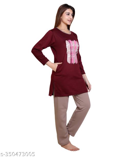 WINTER LADIES NIGHT SUIT - amamestyle