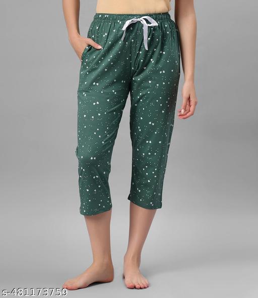 AERINOR By Meesho Presents Women's Cotton Printed Night Suit  Set - amamestyle