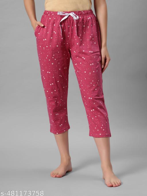 AERINOR By Meesho Presents Women's Cotton Printed Night Suit  Set - amamestyle