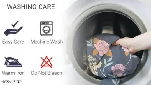 5Pc Bedsheet Set Includes 1 Double Bedsheet With 2 Pillow Covers With 2 Cushions  - Myshopic 