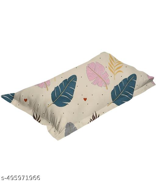 5Pc Bedsheet Set Includes 1 Double Bedsheet With 2 Pillow Covers With 2 Cushions  - Myshopic 