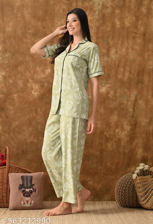 Cotton Women Nightsuits - amamestyle
