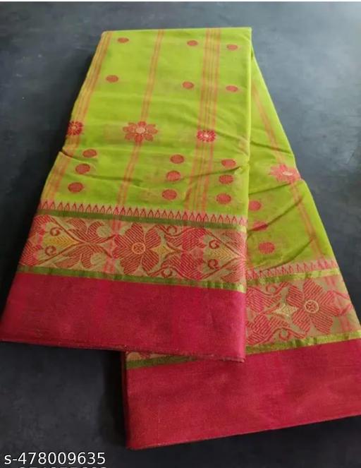 FULIA COTTON TANT SAREE - amamestyle