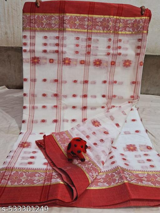 FULIA PURE COTTON TANT SAREE - amamestyle