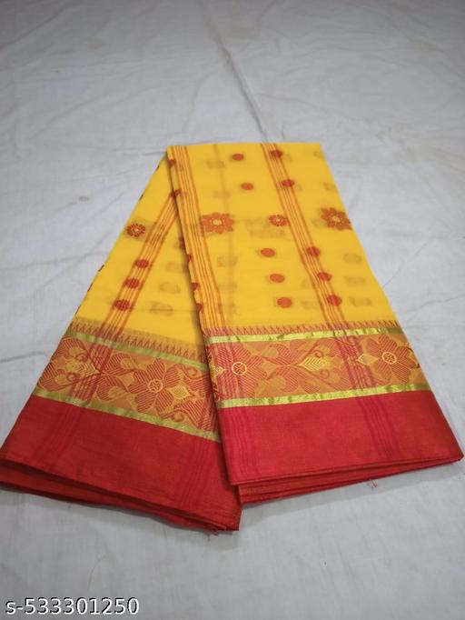 FULIA PURE COTTON TANT SAREE - amamestyle