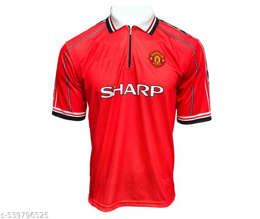 MU 1998-99 Home Kit Beckham - jersivo