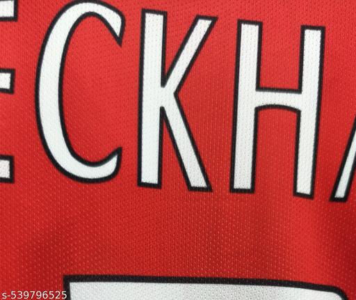 MU 1998-99 Home Kit Beckham - jersivo