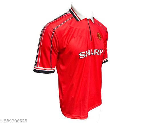 MU 1998-99 Home Kit Beckham - jersivo