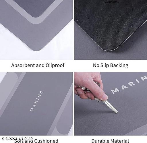 2 Pcs Kitchen Mats, Waterproof Memory Foam Kitchen Rugs, Standing Desk Mat Floor Mats, Comfort Runner Rug Carpets for Kitchen Floor, Sink (120 * 40 cm, 40 * 60 cm) Kitchen Rugs 2 Piece Set - Anuloria 