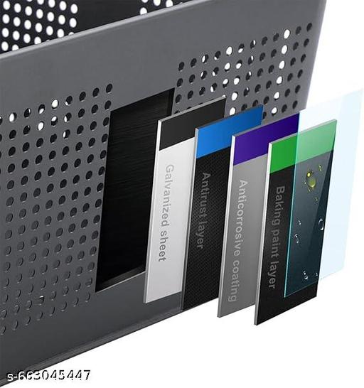 NEXANEST 5Tier Rolling Kitchen Storage Trolley | Kitchen Utility Cart with Wheels for Pantry & Home Organization - Anuloria 