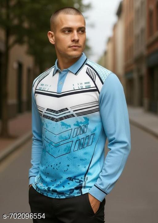 MENS SPORTS FULL SLEEVE JERSEY - Myshopic 