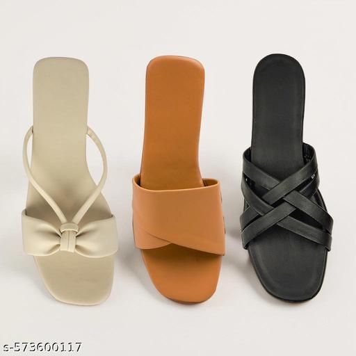 Women Daily Wear Flats Pack – Buy 2 Get 1 Free Combo - Triffystore 