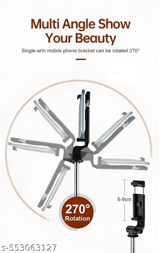 R1L Multi-Purpose Tripod – Universal Stand for Photography, Vlogging Tripod - Triffystore 