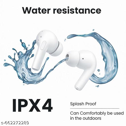  Wireless TWS Bluetooth Earbuds with Charging Case | Deep Bass, Noise Cancellation & Long Battery Backup - Triffystore 