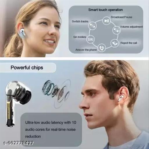 Airpro True Wireless Bluetooth Earphones with 30 Hours Playtime & Compatible for all Smartphones (Black) + Mini Bluetooth Speaker Any Random Colour - COMBO - Triffystore 