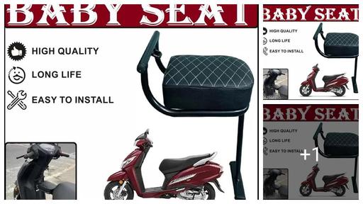 ASRX-02 Universal Folding Baby Seat  Heavy Metal .