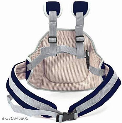 MOMSCAPE Two Wheeler Kids Safety Belt for Sitting Front or Back Seat Baby Carrier Bag Holder Children Adjustable Harness Padded Strap for Bike Scooter for Boys Girls for 2 to 9 Years (Navy Blue) - KIDDOSAFE SHOPE
