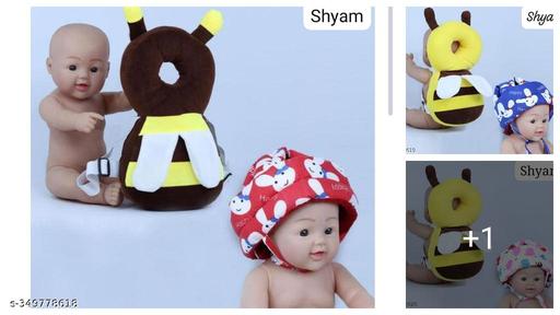  head protection baby head sefty  protection head producter yellow healmet combo 