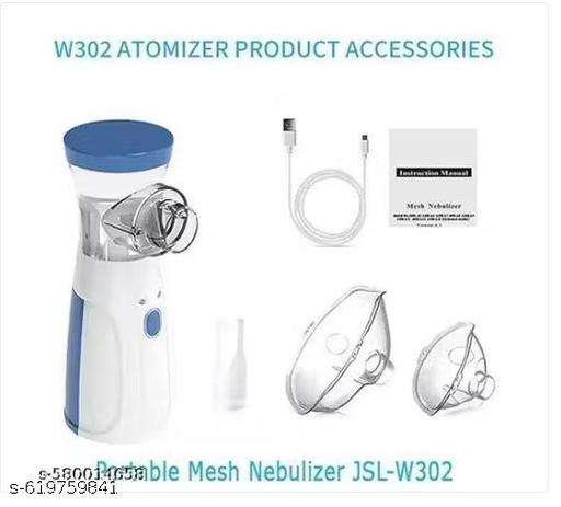 Electric Portable Nebulizer for Adults and Kids Compact Micro Mesh Inhaler for Easy and Effective Breathing Relief at Home - Shopperrr 