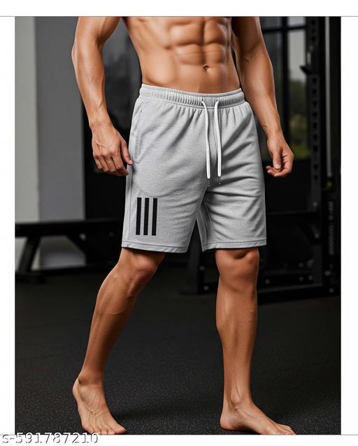 Striped Performance Sports Shorts for Men Combo (Pack of 3) - Anuloria 