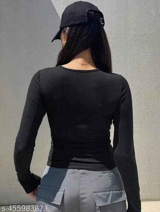 Trendy full sleeves top for women - amamestyle