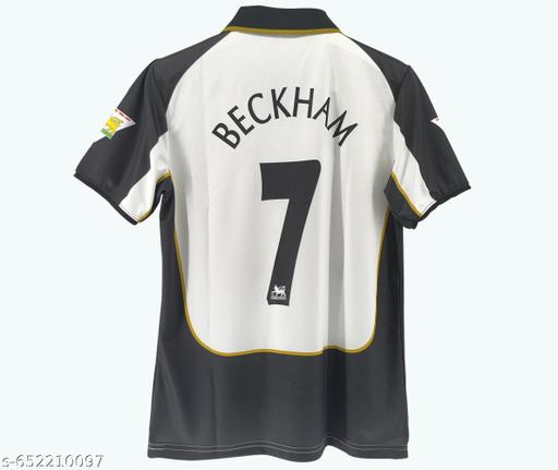 MU 01/02 Beckham white Retro Kit - jersivo