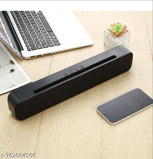 M423SP PORTABLE HOME TV SOUNDBAR Dynamic Thunder Sound 2400mAh Battery 10 W Bluetooth Soundbar (Black, Stereo Channel) 01 - Khan’s Hub
