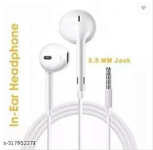Wired Earphone Best Quality Sound Earphones Headphones All Android Supported (pack of 3) - Khan’s Hub