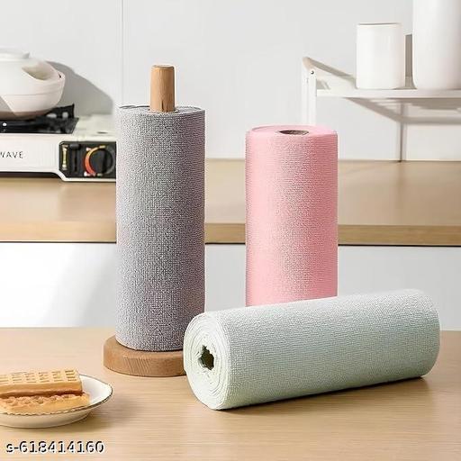 stuffy cart - Microfiber Cleaning Cloth Roll 25x25CM – Reusable Tear-Away Towels Washable Super Absorbent Lint Free Cleaning Rags for Kitchen, Car, Garage and Home (Multicolor, 20 Pack) (1) - Khan’s Hub