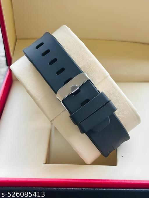 Brandnded Ring Diamonds Calendar Silicone Strap Casual Business Versatile Jewellery boys and men's Luxury Quartz Watches couple watch  - Khan’s Hub