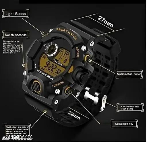 Fashionable Digital Sport New Generation Digital New Sports Digital Watch For- Boys - Khan’s Hub