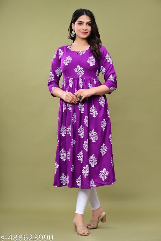 new woman anarkalikurtis |new trending anarkali kurtis  - Katha Vastrika