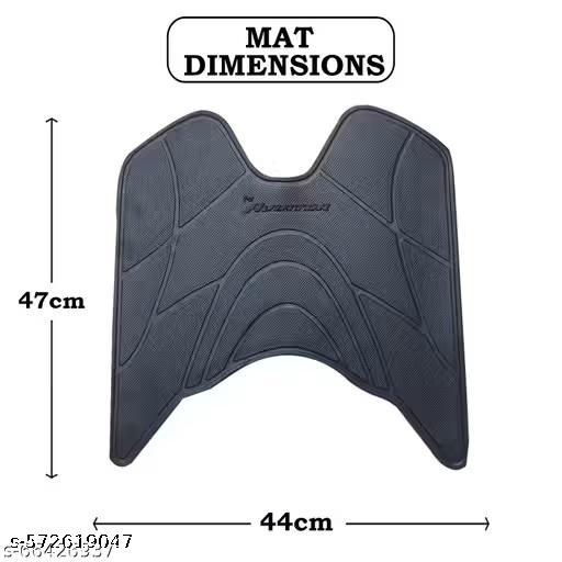  Honda Aviator Scooter/Scooty Foot Mat Black Floor Mat - Khan’s Hub