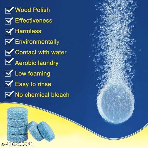 ACUTAS Car Windshield Glass Cleaner Tablet Window Cleaner Safe Compact Effervescent Tablets Detergent Fine Concentrated Solid Tablet Concentrate Vehicle Glass Cleaner (Pack of 25) - Khan’s Hub