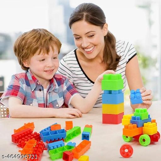 Kid's Large Big Mega Size Puzzle Blocks Toys Building and Construction Block (Multicolor) - Khan’s Hub