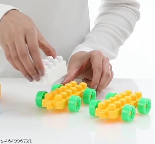 Kid's Large Big Mega Size Puzzle Blocks Toys Building and Construction Block (Multicolor) - Khan’s Hub