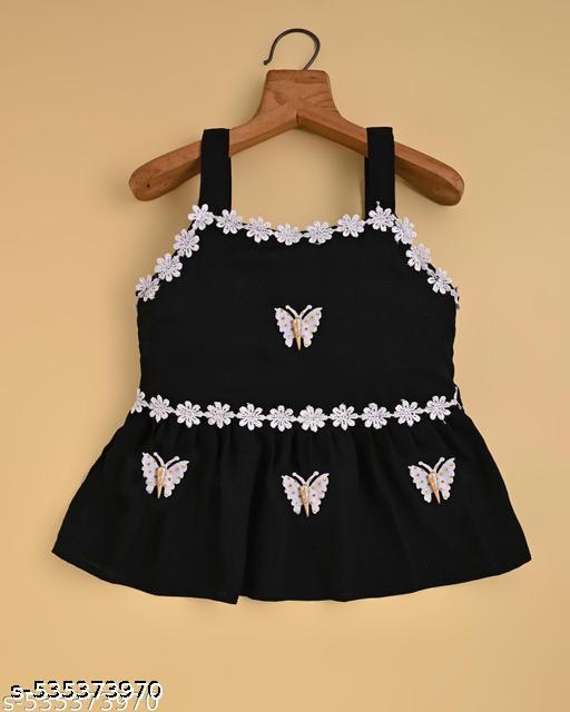 Stylish top and pant set for baby girl Baby girl top and bottom combo Kids trendy top and bottom set Baby girl party wear clothing set Cute baby girl clothing set Traditional baby girl top and bottom set - Khan’s Hub