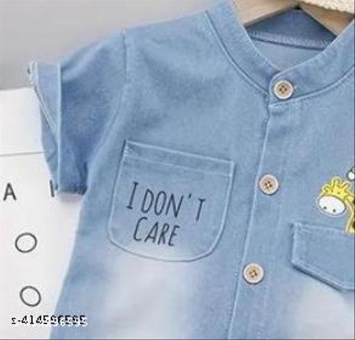NEW SUMMER BABY BOYS/GIRLS DENIM CLOTHING SETS - Khan’s Hub