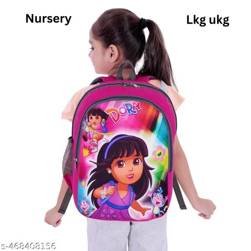 Dora 25-L 40cm Kids School Bag For nursery Lkg ukg class Boys/Girls Lightweight Waterproof School Bag - Khan’s Hub
