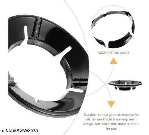 Gas Saver Burner Stand (Pack of 2) – Fire & Windproof Gas Saver Jali Ring | Flame Protector & Energy Saver Stand for All Gas Stoves - LimiCart