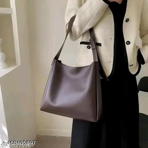 Tote Brown Stylish  Spacious Handbag for Women's girls  Tote bag college Travel Gorgeous Alluring Bag HANDBAGS for girls and women's top collection Ladies Purse  - Billionairekart