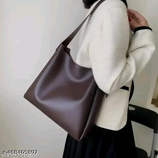 Tote Brown Stylish  Spacious Handbag for Women's girls  Tote bag college Travel Gorgeous Alluring Bag HANDBAGS for girls and women's top collection Ladies Purse  - Billionairekart