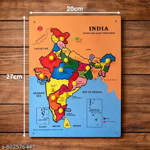 ZabvnzEduVista India State Fit Puzzle - Billionairekart