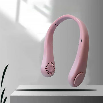 Portable Neck Fan: Holiday Hands Free Bladeless Neck Fan - Lumae